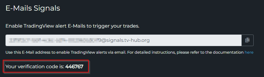 Get TradingView verification code from TVHub