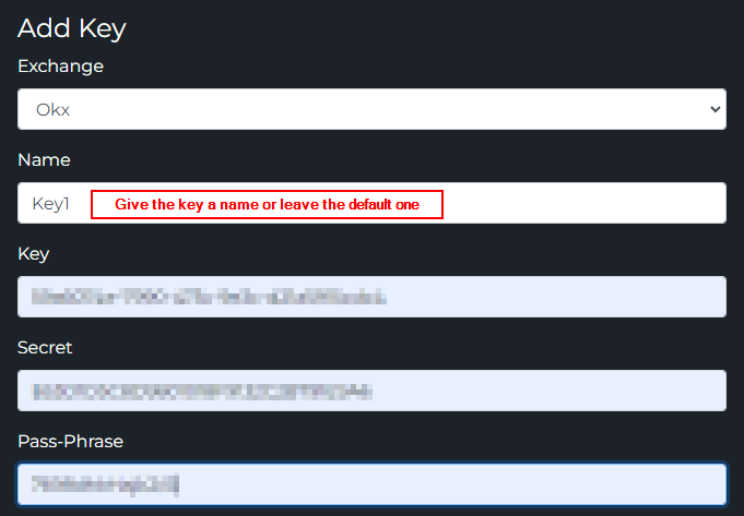 TVHub OKX API Configuration