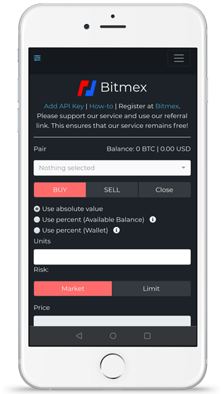 TradingView Hub Mobile Interface