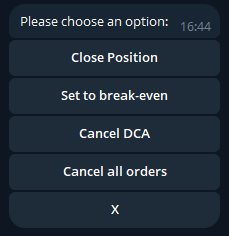 TV-Hub Telegram Bot trade commands from chat interface